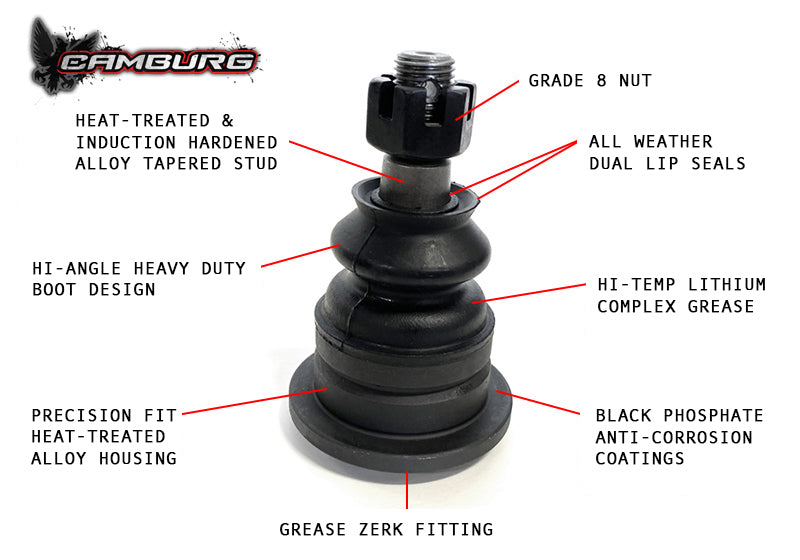 CAMBURG TOYOTA 4-RUNNER 03-23 | FJ 07-14 PERFORMANCE X-JOINT UPPER CONTROL ARMS